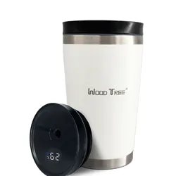 Straw thermos thermos thermos thermos cup thermostat temperature display thermos hot or cold optional
