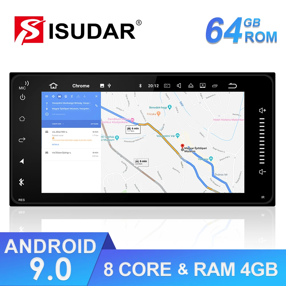 

Isudar 2 Din Auto Radio Android 9 For Toyota/Corolla/Altis/RAV4/CAMRY Octa Core RAM 4GB Car Multimedia Video Player GPS DVR FM