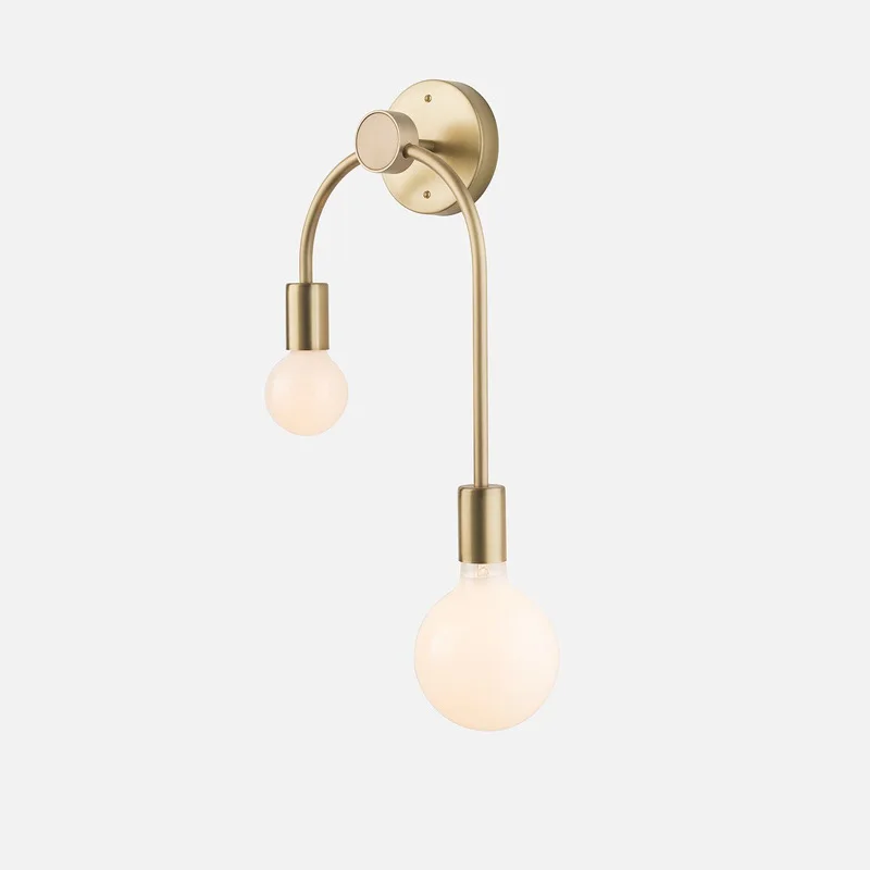 

vintage mirror light lamp iron bedroom living room dining room home deco monkey lamp