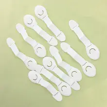 5/6/10 шт. Детские безопасности замок для шкафа Дверь Ящики, холодильник замки защита детей безопасность Пластик безопасности блокировочные ремни