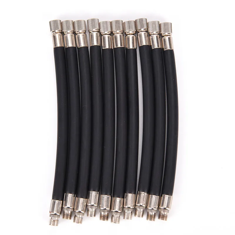 10 Clips De Fixation Pour Extension De Valve De Pneus - En Fer, Universels, Pour Voiture Et Camion