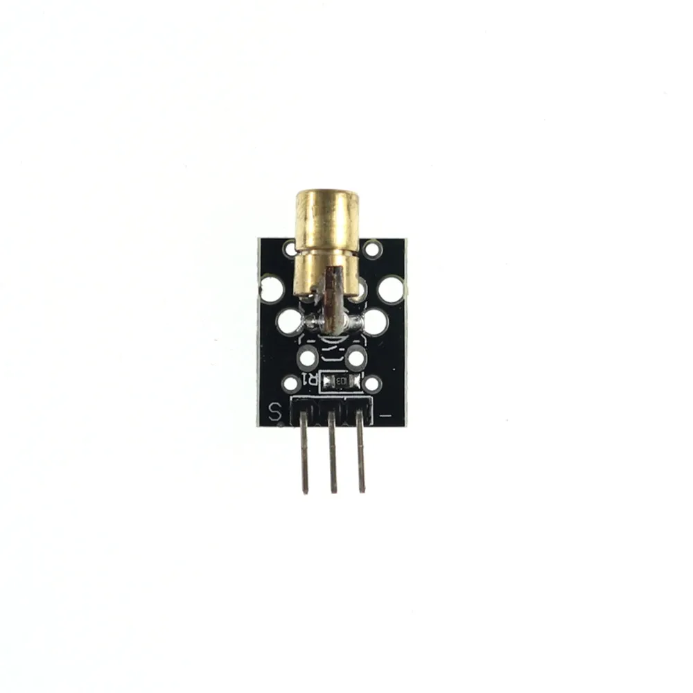 10 шт. KY-008 5V 3pin 650nm красный лазерный передатчик точка лазерного диода Медь головка