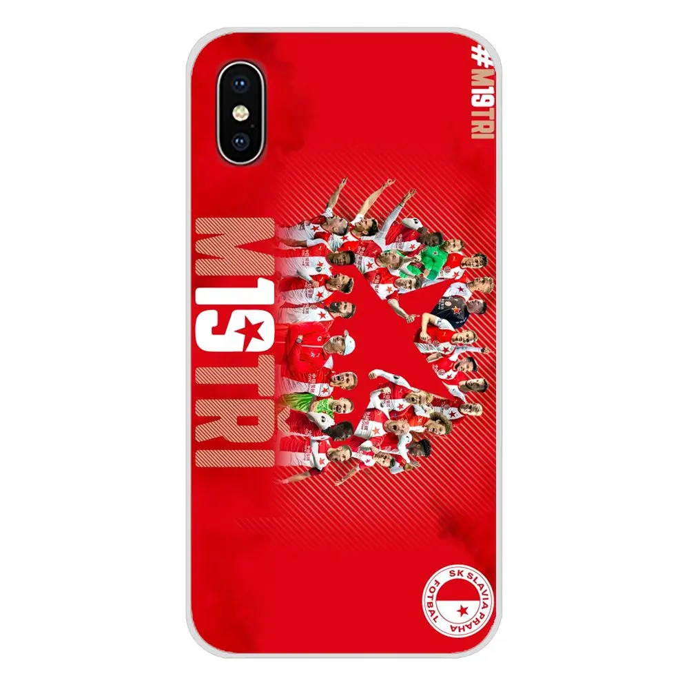 Прозрачный чехол дизайн Sk Slavia Praha Чешский для huawei G7 G8 P7 P8 P9 P10 P20 P30 Lite Mini Pro P Smart Plus