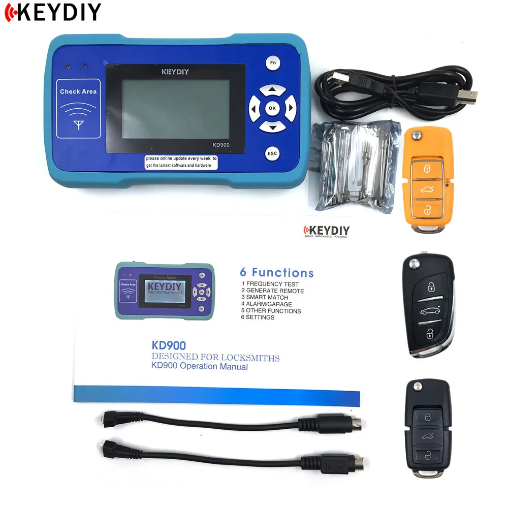 Оригинальный пульт дистанционного управления KEYDIY KD900 лучший инструмент для