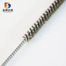 [Напрямую от производителя] закрученный в спираль-образный хребет дизайн проволочной щетки из нержавеющей стали