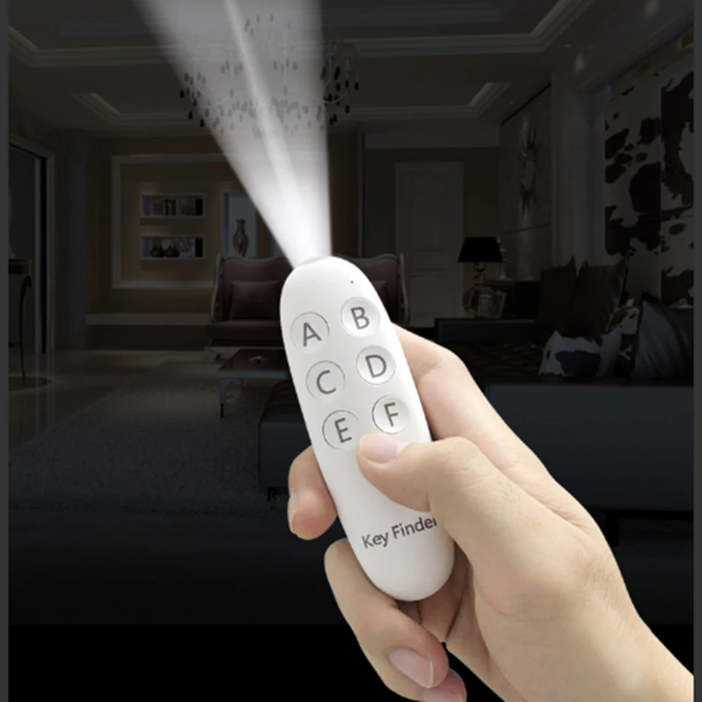 Key Finder 2019 Smart Key Tracker Anti-Lost Locator Alarm Wireless Wearable Device for Phone Wallet Luggage Bag Pets Kids DZGOGO