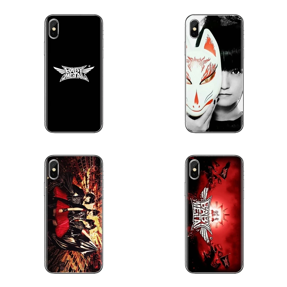 Для iPod Touch Apple iPhone 4 4s 5 5S SE 5C 6 6S 7 8 X XR XS Plus MAX детский металл японский девушка idol