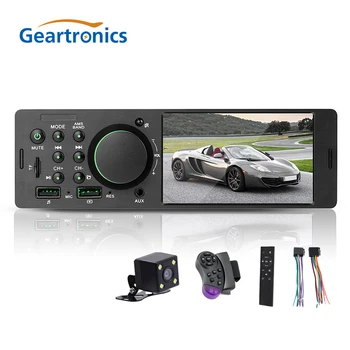 

1 Din Car Radio Stereo Autoradio AUX FM USB Bluetooth Handsfree Player Reverse Image Car Stereo Fast Charger Car Radio Player