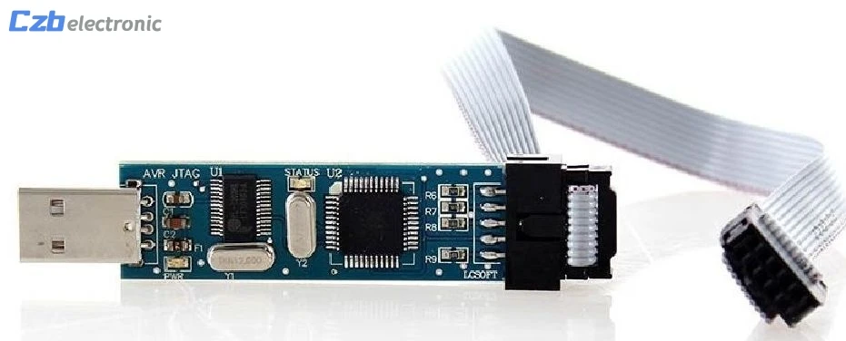 1 шт. AVR JTAG USB эмулятор дебютор загрузка ICE программатор Atmega|Модули для умного дома|