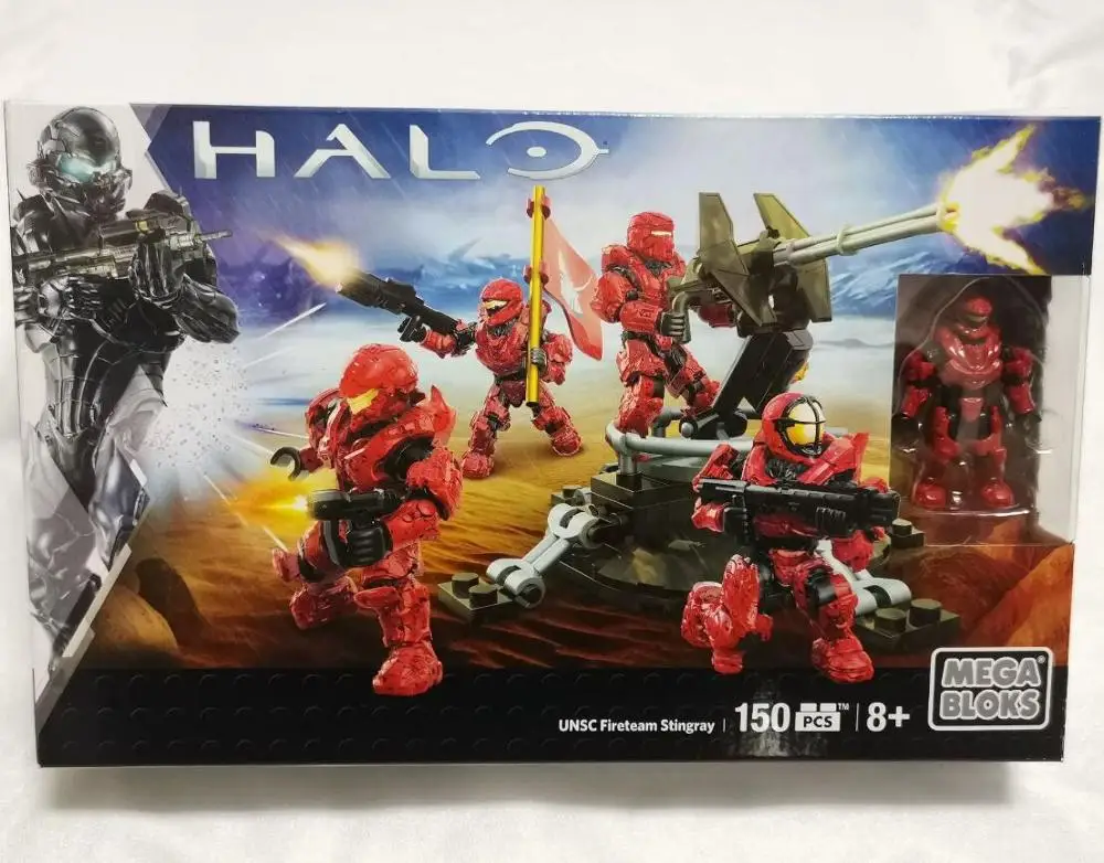 Mega Bloks constex Halo строительные блоки DLB95 UNSC пожарная команда Stingray sp1234|Игровые фигурки