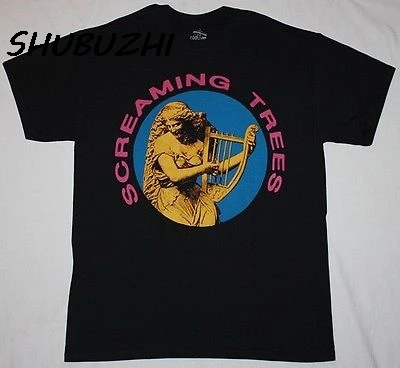 

SCREAMING TREES HARP GRUNGE MAD SEASON KYUSS MELVINS T-SHIRT new brand fashion mens tee shirt short sleeve