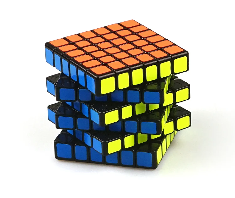 6x6x6 высокоскоростная головоломка Shengshou, магический 6-слойный Профессиональный кубик 6,7 см, развивающие подарочные игрушки, Прямая поставка