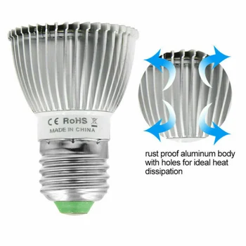 

4pcs Full Spectrum LED Growing Light Lamp For Flower Plant Vegetable 28W Garden Yard Supplies Planting Lights