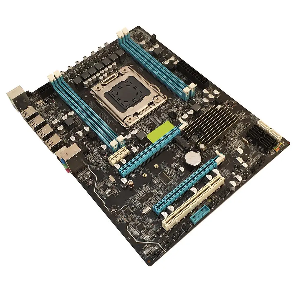 

Desktop Computer Large Motherboard 2011 Pin Supports LGA2011 CPU Interface Motherboard with Dual Indicator Design