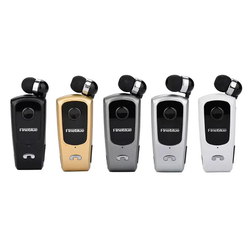 F920 Wireless BT 4 0 Headset Retractable Earphone Handsfree Headset W Clip Mic