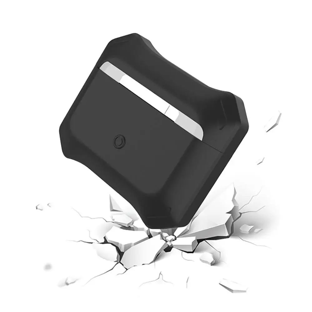 Для Apple AirPods Pro Беспроводная зарядка коробка Силиконовая Защита от царапин кобура Bluetooth защита для наушников для Airpods 3#111