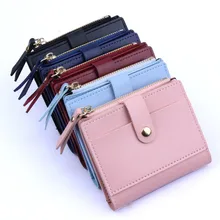 Donne di modo Del Raccoglitore Bella di Colore Della Caramella Piccola borsa della Moneta Della Chiusura Lampo Della Borsa Cornici e articoli da esposizione di Carta Mini Borsa Della Moneta Del Raccoglitore Del Supporto Chiave(China)
