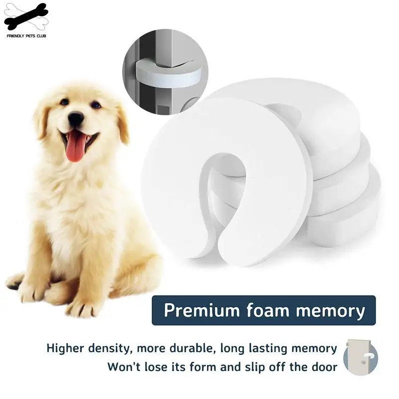 Pet Door Latch Plus Door Stopper Prevent Door From Closing Easy ...