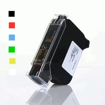 

JS12 Quick-drying Cartridges 42ML Compatible Black Red Blue Green Yellow Cartridge for 12.7mm Handheld Inkjet Printer