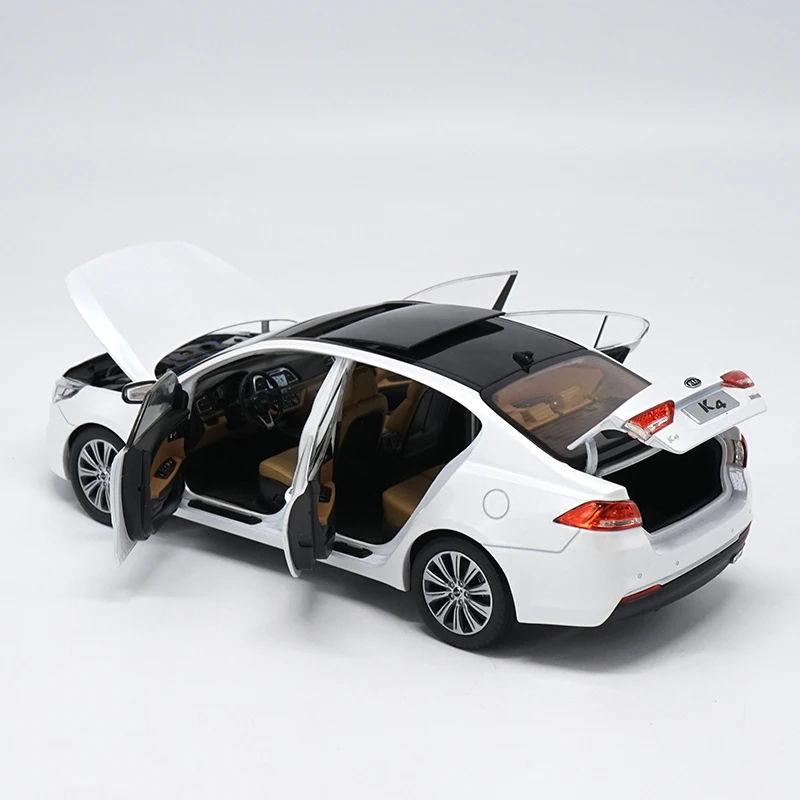 Оригинальная коробка, 1:18, высокая точность,, KIA K4, сплав, модель автомобиля, статическая металлическая модель автомобилей для коллекционирования, подарок