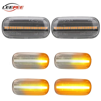 

LEEPEE Blinker Light For Audi A3 S3 A8 TT 8N Turn Signal Light Lamp Indicators 18SMD LED Accessory Car Dynamic Side Marker