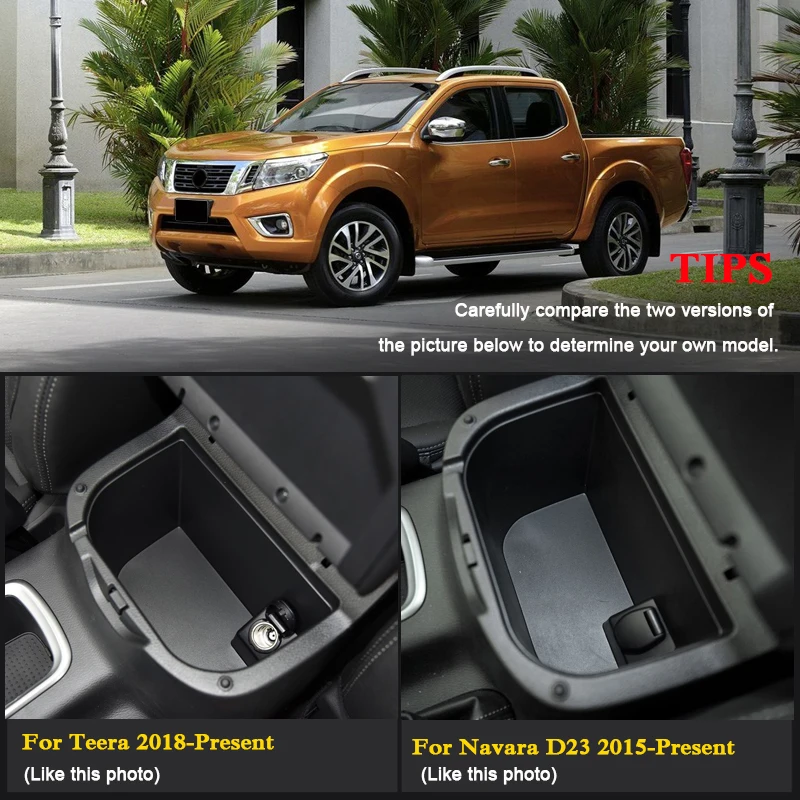 Ящик для хранения для Nissan Terra Navara D23- автомобильный Стайлинг Автомобильная центральная консоль подлокотник коробка для хранения крышки интерьерные аксессуары