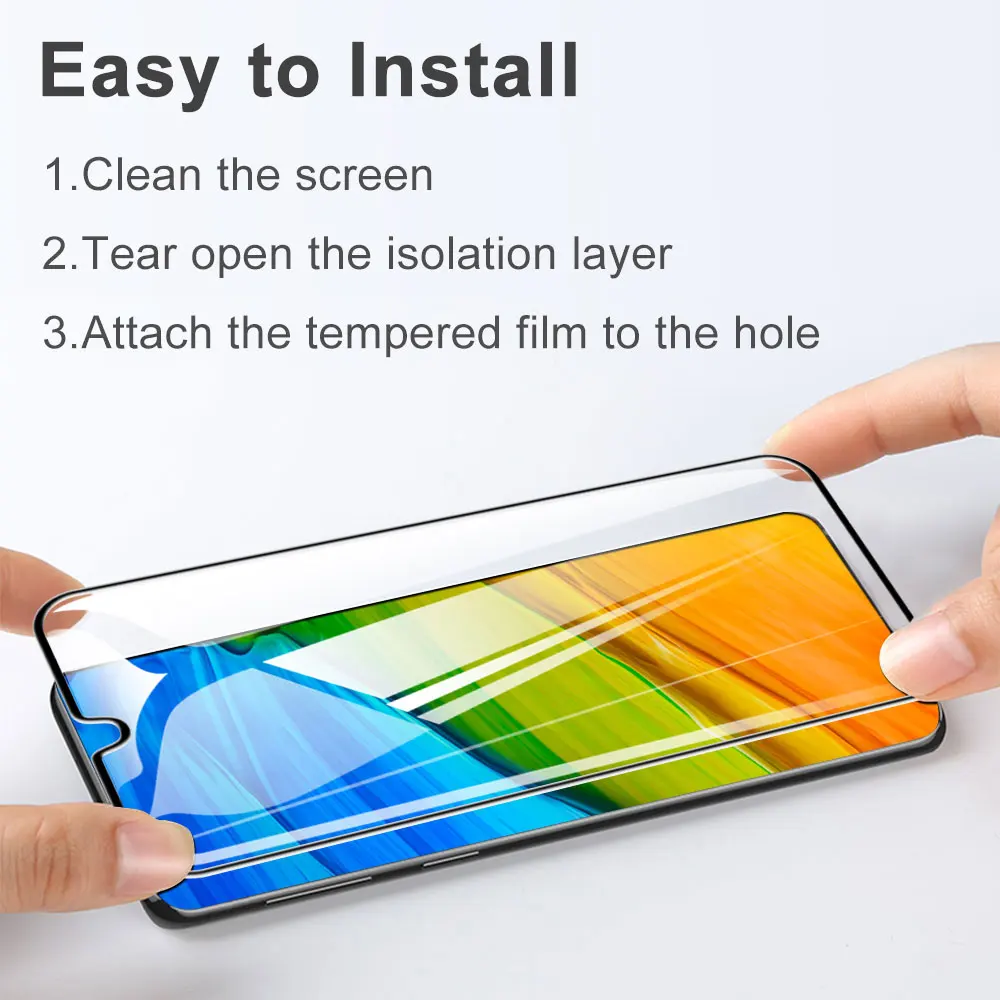 3 шт. закаленное стекло для Xiaomi Redmi note 7 6A 7A 8 Pro полное покрытие Защитная пленка Note pro