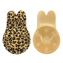 1 пара с кроличьими ушами усилитель без бретелек силиконовый невидимый для сосков крышка Клубная одежда дышащий эргономичный лифтинг груди Многоразовые