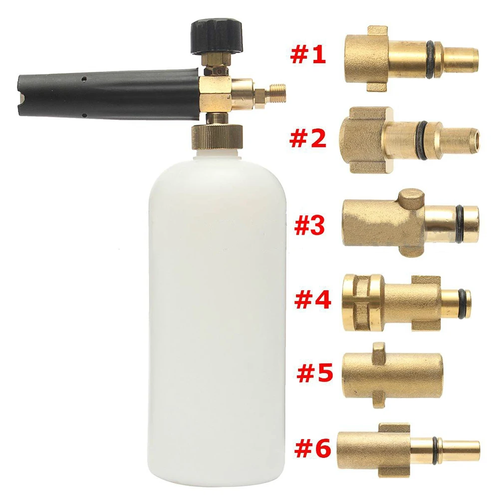 

1/4" Quick Connect Coupler Adapter-Car Clean 1~6# Washing Pressure Washer Connector for Quick Connecting Garden Hose Car Washer