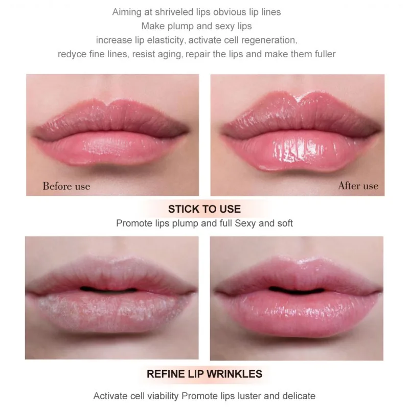 Fruit Extract Lip Care Liquid Lip Balm Gel Moisturizing Exfoliating Anti-cracking Lip Oil Lip Tint Winter Daily Protect Pro