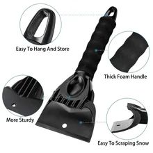 Автомобильный скребок для льда варежки лобового стекла снег скребок для удаления Водонепроницаемый толстая подкладка перчаток B99