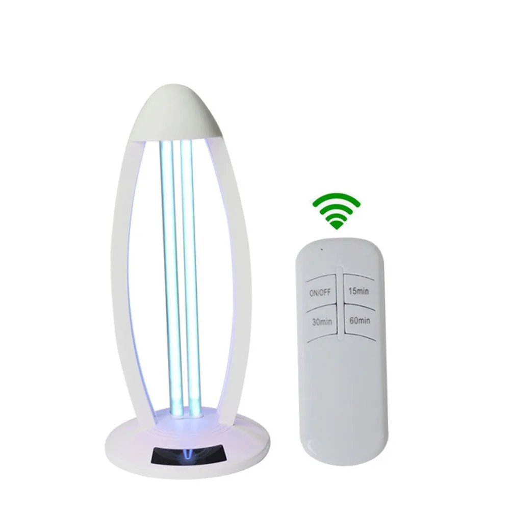 38W Ozone Quartz UVC Disinfection Light 110V 220V Ultraviolet Lamp UV Light Sterilizer for Home Hospital Bactericidal Germicidal