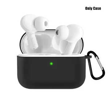

Soft Washable Dust-proof Protective Cover Silicone Case with Carabiner for Honor Earbuds X1 TWS Wireless Earphone
