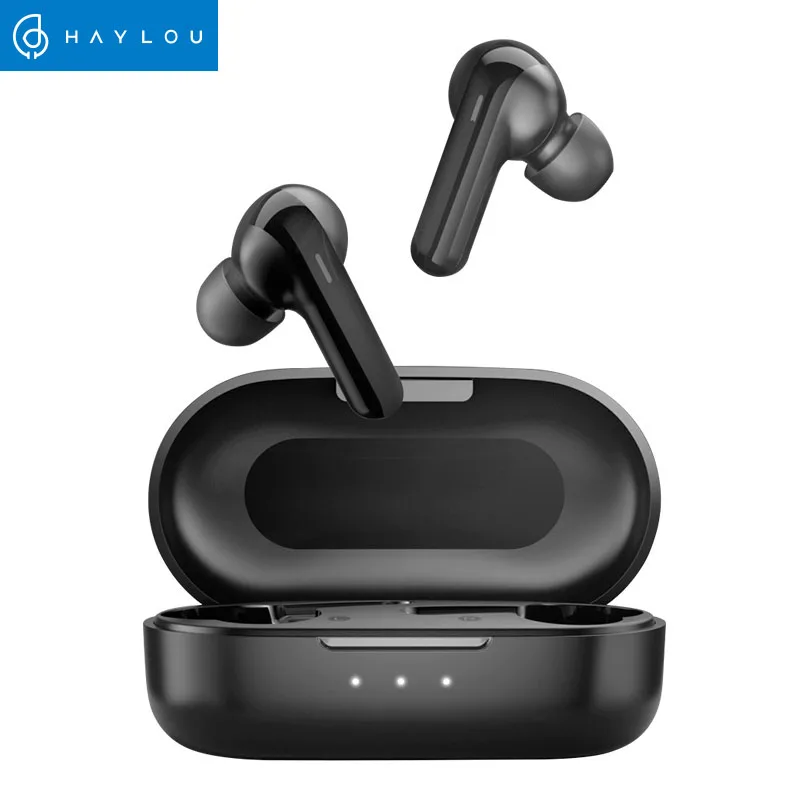 Redução de ruído dsp haylou gt3 bluetooth 5.0 fones de ouvido, 28 horas de música tempo controle de toque inteligente sem fio fones de ouvido do jogo