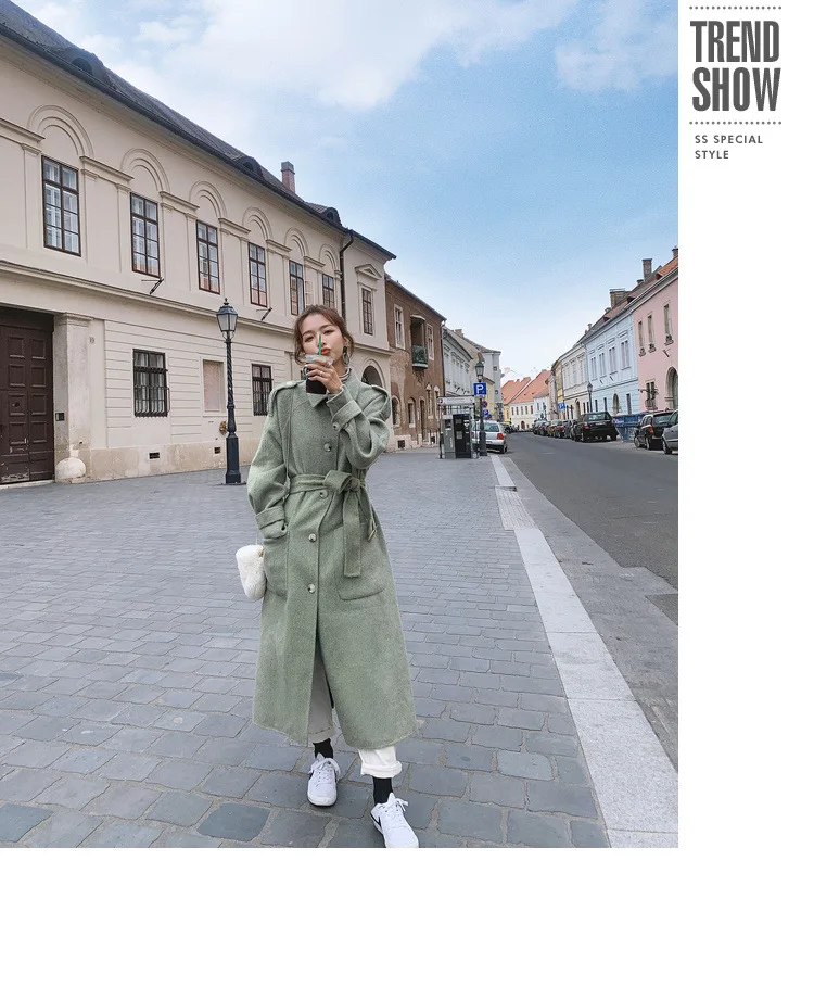 Французская шерстяная куртка для фотосессии, зима, стиль, модное женское платье, Ретро стиль, британский стиль, однобортная шерстяная куртка
