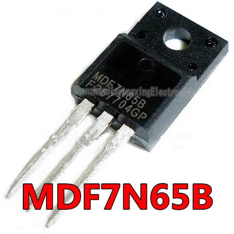 10Pcs MDF7N65B TO-220F MDF7N65 Om-220 7N65 650V 7A Power Mosfet