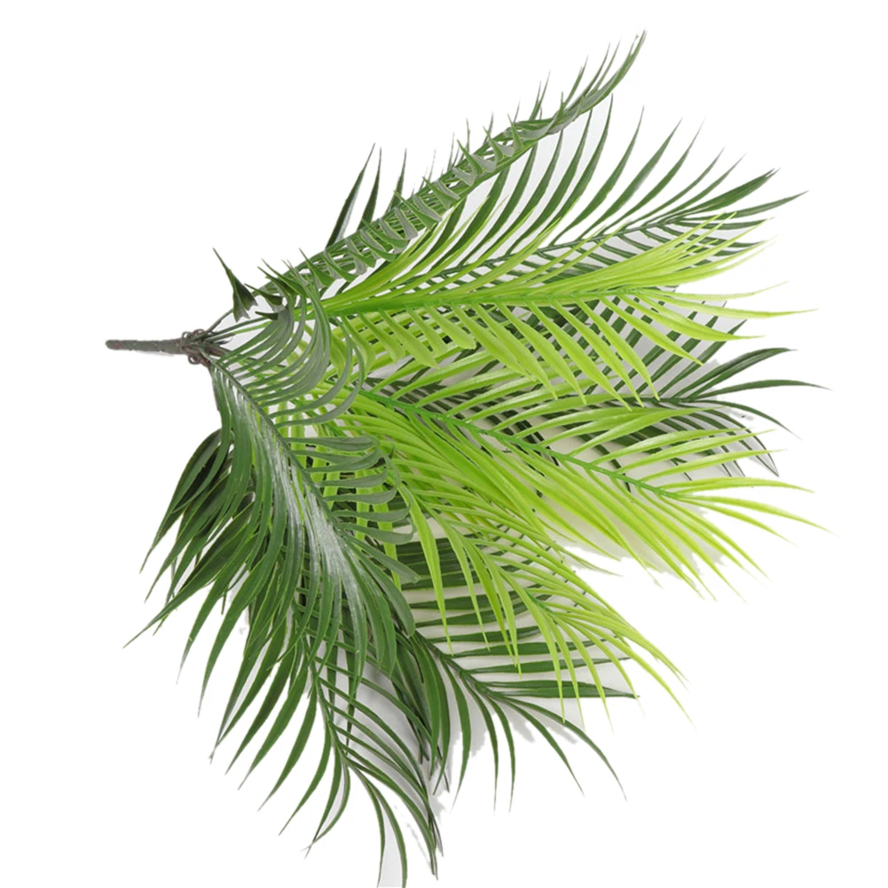 Artificial Plants Fake Leaf Office In/Outdoor Home Garden Decor Foliage Bush