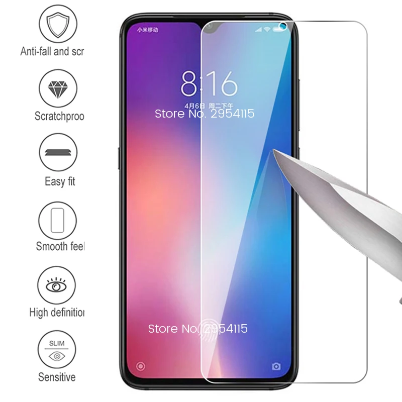 Защитное стекло для xiaomi mi 9 lite light 9se 9t pro mi9lite mi9se mi9 mi9t защитная пленка экрана
