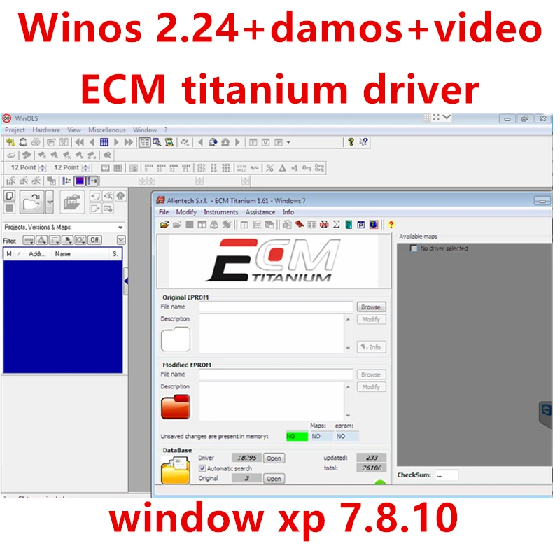 2021 Venda Quente Winols 2.24 + Ecm Titanium 26000 Desbloquear.