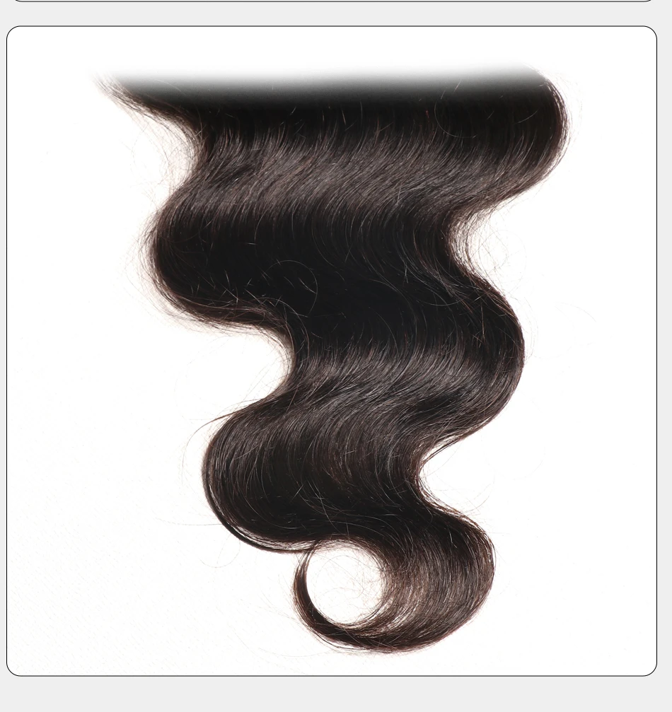 Nadula Hair 5x5 HD Lace Closure Middle Part /Free Part Malaysian Body Wave Closure 10-20INCH Swiss Lace 100% Human Hair