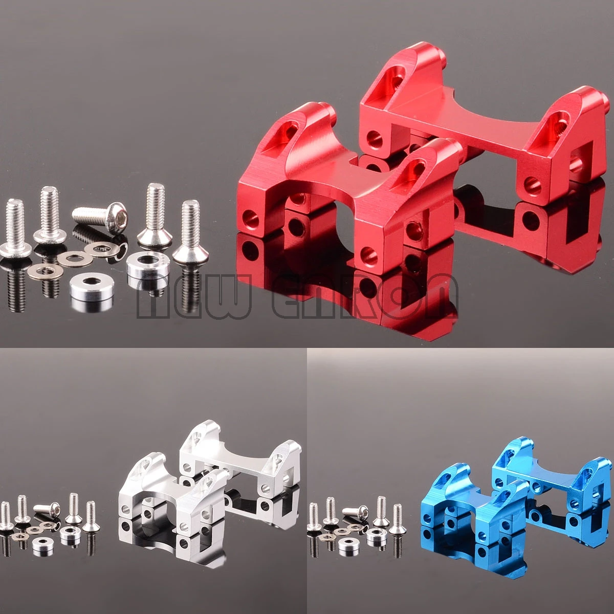 

NEW ENRON ALUMINUM FRONT+REAR SHOCK TOWER DAMPER MOUNT FIT FOR TRAXXAS 1/10 1:10 REVO 2.5 3.3 E-REVO
