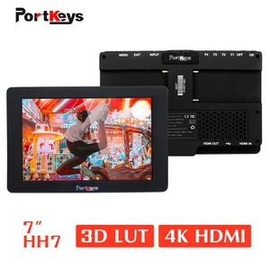 PortKeys HH7 4K Monitor 1200nit FHD HDMI on Camera Filed Monitor 3D LUT Video Monitor for SONY Canon Panasonic Nikon Camera