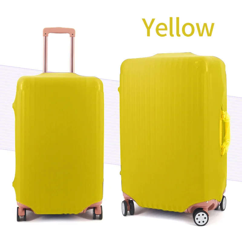 Пылезащитный чехол для 18-32 дюймов пылезащитный чехол Аксессуары против царапин эластичный багаж аксессуары для путешествий принадлежности пылезащитный чехол - Цвет: yellow