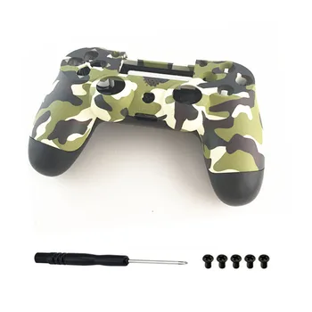 

Green Camouflage Replace Repair Housing Shell Case Cover Protective for Sony Playstation 4 PS4 DualShock 4 V1 JDM 010 Controller