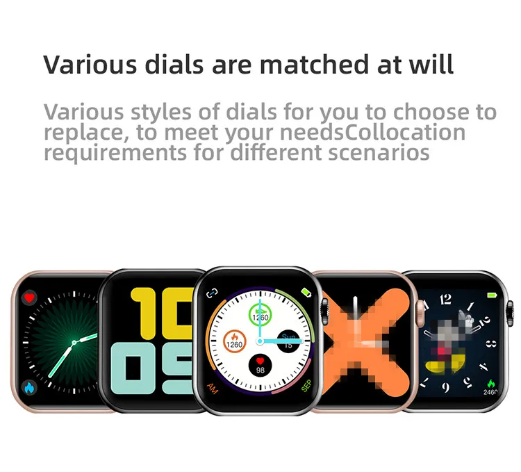 Slimy Смарт-часы для мужчин и женщин, умные часы для Apple Watch 4 IWO 10 IWO 11, Смарт-часы с беспроводной зарядкой