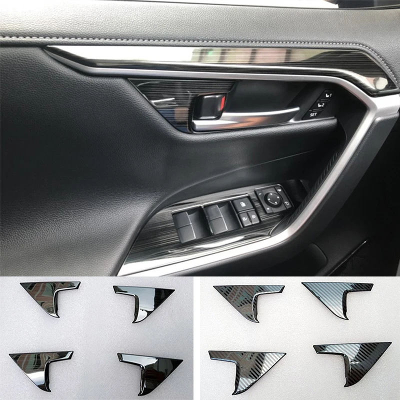 Накладки на внутренние дверные ручки автомобиля накладки для Toyota RAV4 RAV 4 xa50 2019 2020