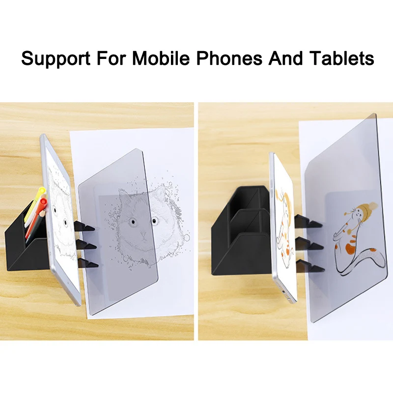 

Optical Image Drawing Board Portable Tracing Copy Pad Panel Crafts Anime Painting Art AS99