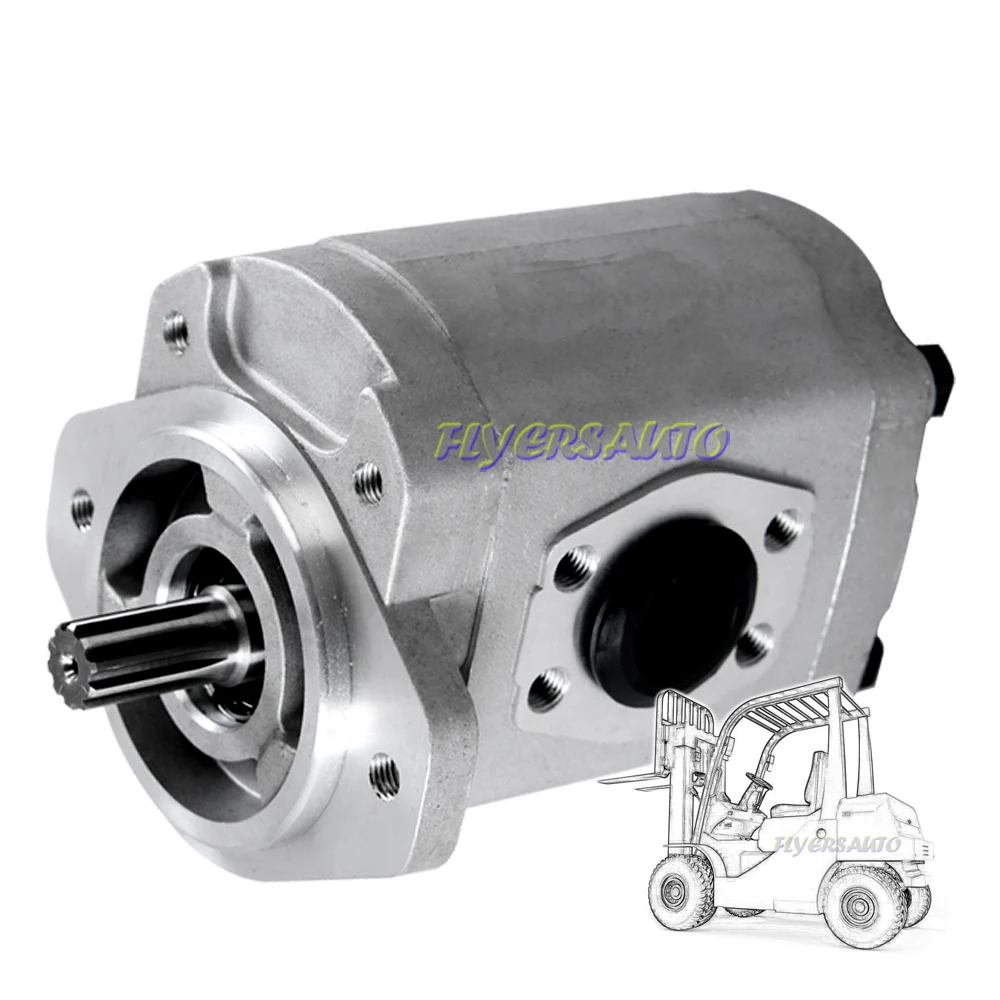 

FLYERSAUTO Forklift Parts Hydraulic Pump 67110-23620-71 For TOYOTA 1DZ 4Y Engine 6FG20 6FG30 6FD20/30 67110-33620-71 67110-23640