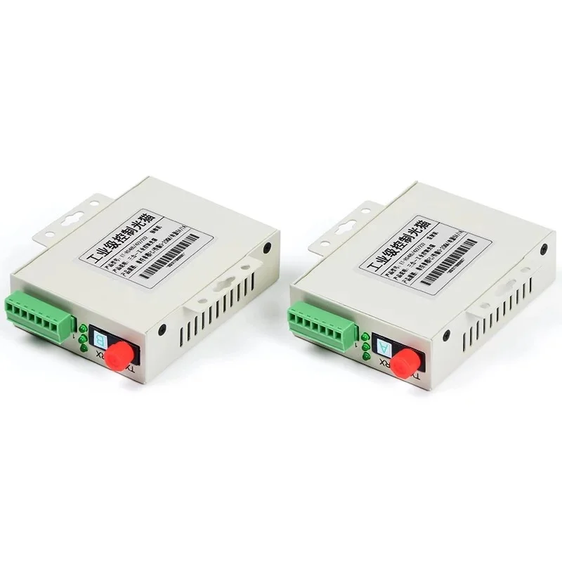 

Free Shipping Two-way RS485/422/232 optic fiber converter modem Optical transceiver data fiber optic transceiver
