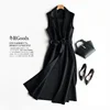 2021 New Wtyle Western Woolen Waistcoat Women Mid-Length Vest Waistcoat Autumn Winter Loose Spring And Autumn Jacket Femme L122 5